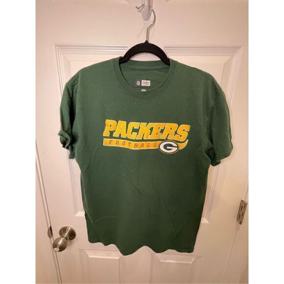 Green Bay Packers bundle lot T-shirt and hat mens medium - Picture 2 of 12